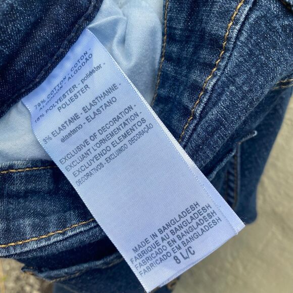 Jeans woman’s 8 long denizen Levi bootcut - Picture 6 of 7